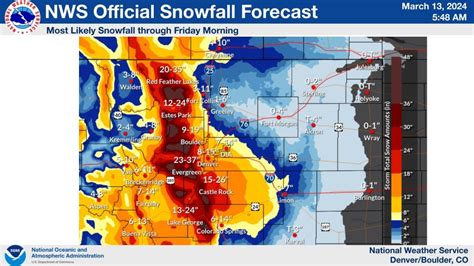 Snowfall Map Shows Colorado Cities to Be Hit Hardest by Winter Storm ...