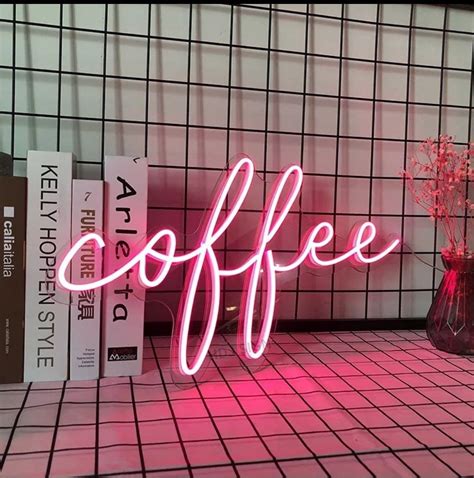 Coffee Neon Sign Home Neon Light Sign Decor Led Neon Sign | Etsy