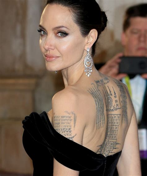 Los tatuajes de Angelina Jolie | Tatuajes: así los llevan las...