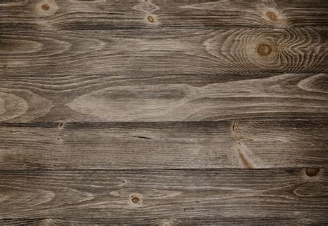 Old weathered wood surface with long boards lined up. Wooden planks on ...