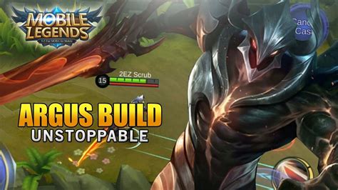 Mobile Legends Argus Unstoppable Build - YouTube