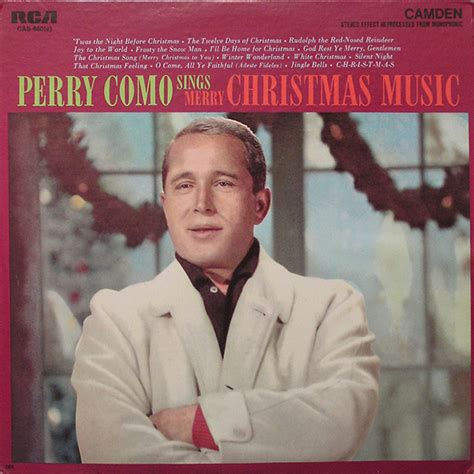 Perry Como – Perry Como Sings Merry Christmas Music – Vinyl ( Hollywood Pressing, LP, Album + 2 ...