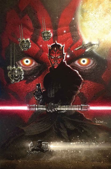 HD wallpaper: Star Wars, Kaare Andrews, Darth Maul | Wallpaper Flare