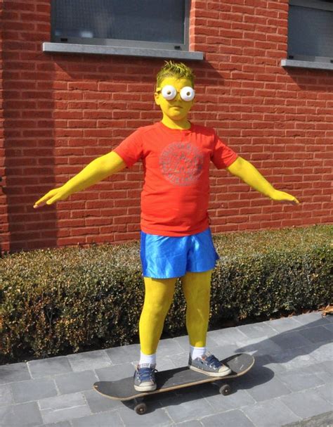 Bart Simpson, verkleden, costume, | Simpsons costumes, Bart simpson ...