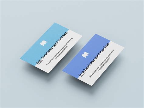 Free 3.5x2 in business cards mockup :: Behance