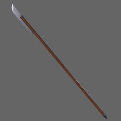 Polearm V1b - 3D Model by DaikLord