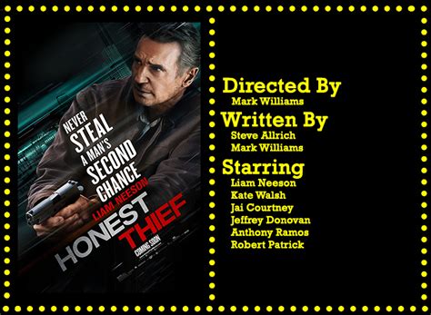 Honest Thief (2020) – Honestly? Not Great – Movie Meister Reviews