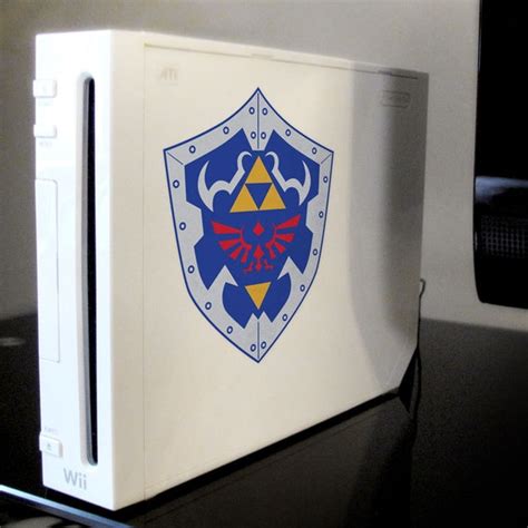 Legend of Zelda-Ocarina of Time Shield Vinyl Four Color Decal