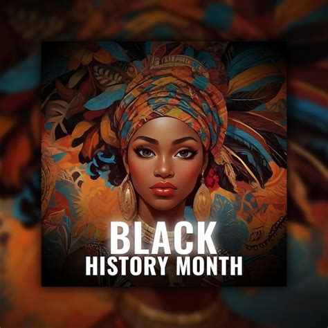 Premium PSD | PSD black history month social media banner post template ...