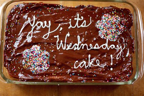 ben and birdy: Yay, It's Wednesday Cake! Cake