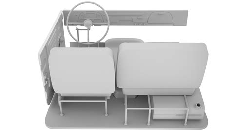 3D file TOYOTA FJ45 INTERIOR 🚗・3D printing model to download・Cults