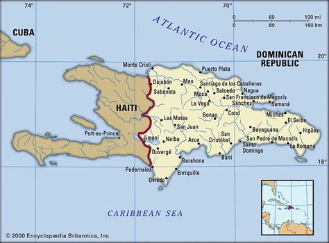 Mapa De Dominican Republic