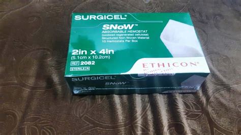 Surgicel Snow Absorable Hemostat 2082 Ethicon, Packaging Type: Box, | ID: 21124373262