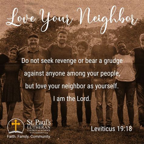 Love Your Neighbor | Love your neighbour, Daily bible verse, Love you