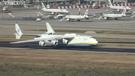 Antonov AN-225 Mriya Landing Athens Airport - YouTube