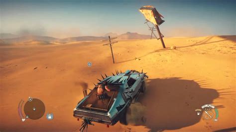 Mad Max (PS4) Gameplay:Scouting the dunes for food - YouTube