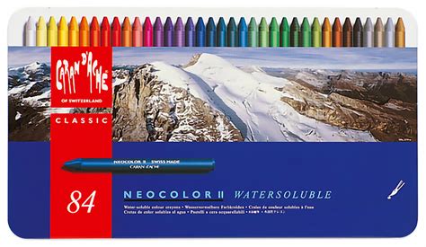 Caran d’Ache Neocolor II – Watercolor Painting with Watercolor Crayons