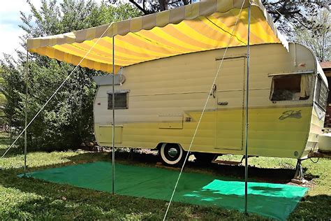 Vintage Awnings: Images of Vintage Trailer Awnings by Kristi from 2013