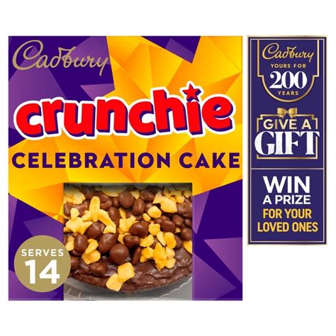 Cadbury Crunchie Celebration Cake Serves 14 | Morrisons