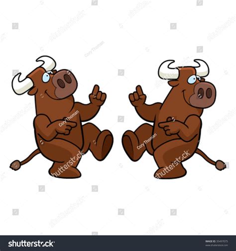 Bull Dancing Stock Vector (Royalty Free) 35497075 | Shutterstock