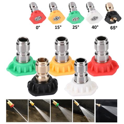 Power Pressure Washer Spray Nozzle 20 Pack Tip Set Variety Degrees Quick Connect | eBay