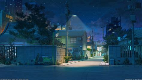 Anime Streets (1920x1080) | Scenery background, Scenery wallpaper ...