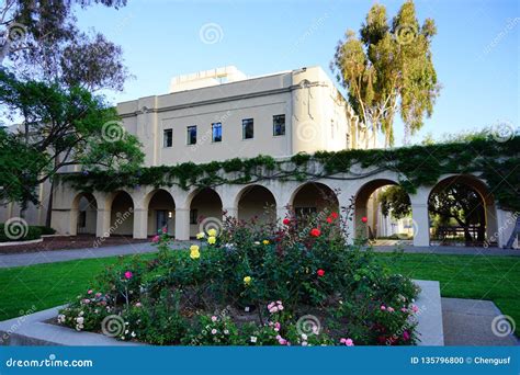 The campus of Caltech stock photo. Image of millikan - 135796800