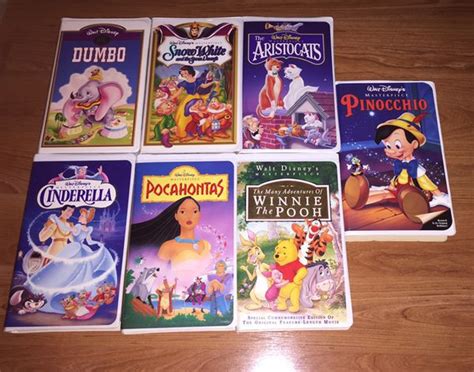 Original Classic Walt Disney VHS Masterpiece Collection for Sale in Hollywood, FL - OfferUp