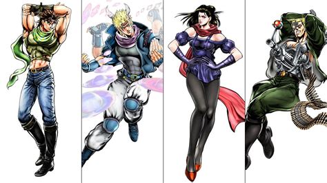 All The Characters In The New JoJo's Bizzare Adventure Game | Kotaku Australia