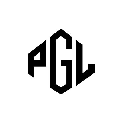 PGL letter logo design with polygon shape. PGL polygon and cube shape logo design. PGL hexagon ...