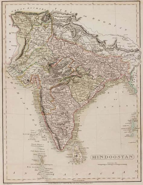 India historical map - Maps of India