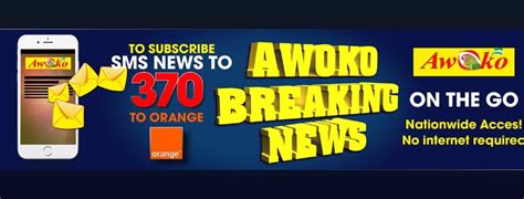 Subscribe to Awoko 370 News on the go | Awoko #NewsAlert | By Awoko Newspaper Online