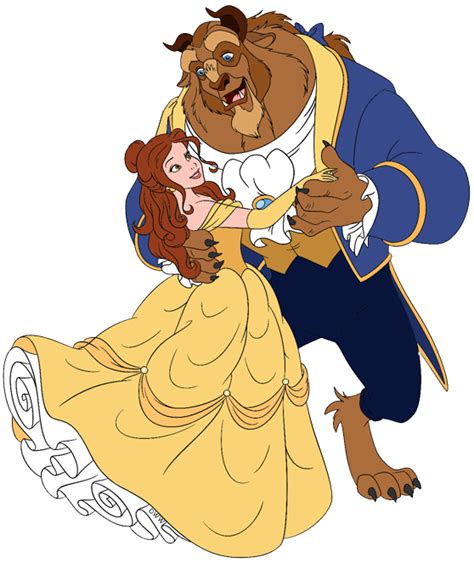 Belle & the Beast Clip Art (PNG Images) | Disney Clip Art Galore