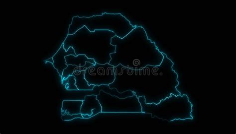 Senegal Outline Map Stock Illustrations – 900 Senegal Outline Map Stock ...