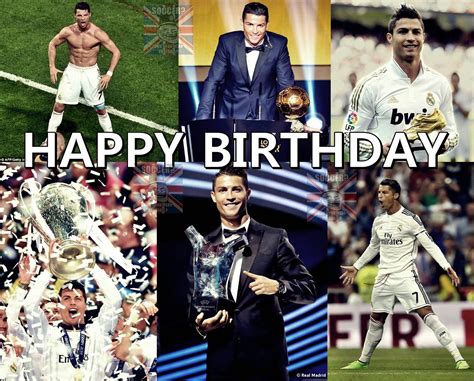 Happy Birthday Cristiano Ronaldo