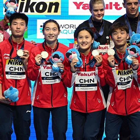 China win mixed team diving gold at World Aquatics Championships - CGTN