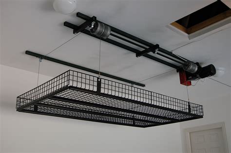 Garage Ceiling Storage Lift | Ceiling storage, Garage ceiling storage, Garage ceiling