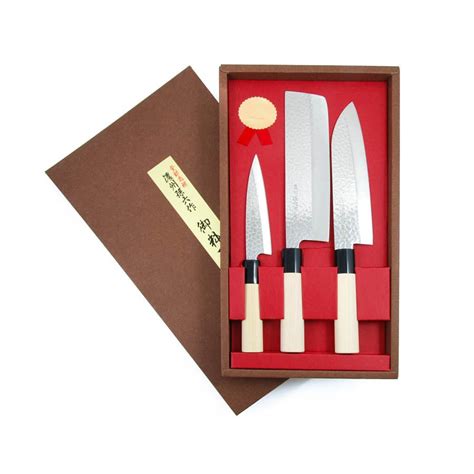 Japanese Knife Trio Gift Set | Buy online at Sous Chef UK