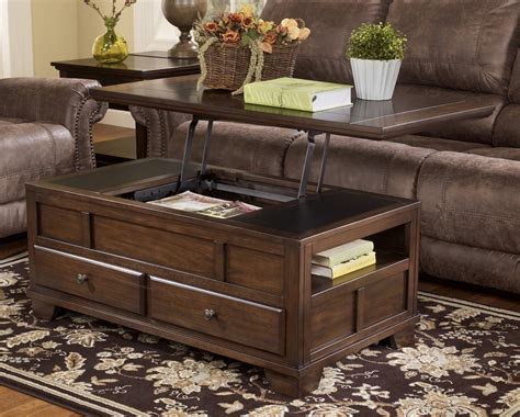 Exploring The Benefits Of A Lift Top Coffee Table With Storage - Home Storage Solutions