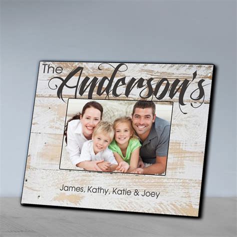 Personalized Family Picture Frame - Famous Favors