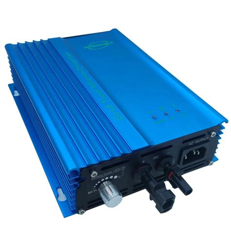 500W MPPT Pure sine Wave Grid Tie Inverter Solar panel and battery ...