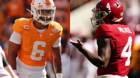 Tennessee vs. Alabama prediction, odds and picks - October 21 | NCAAF season 2023