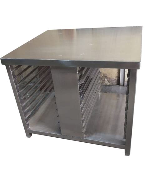 Rectangular Stainless Steel Tray Table at Rs 16500/unit in Mumbai | ID ...