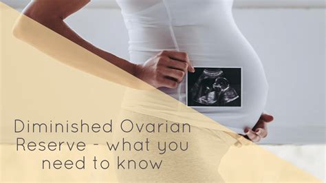 Diminished Ovarian Reserve – what you need to know (and do) - Becoming Mama