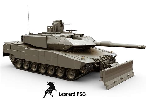 leopard pso 3d model