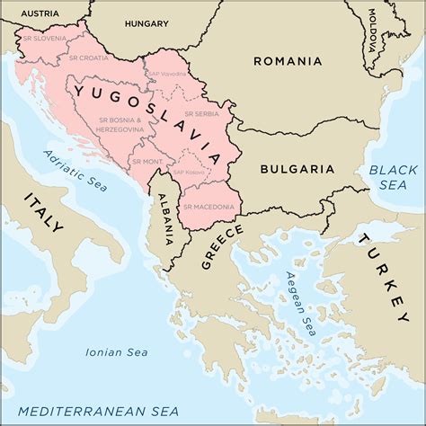 Yugoslavia On Map Of Europe - When Do We Spring Forward In 2024