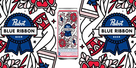 Pabst Blue Ribbon Art Can Finalist 2021 :: Behance