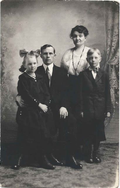 Heirlooms Reunited: Real Photo Postcard of the Lindgren Family who left ...