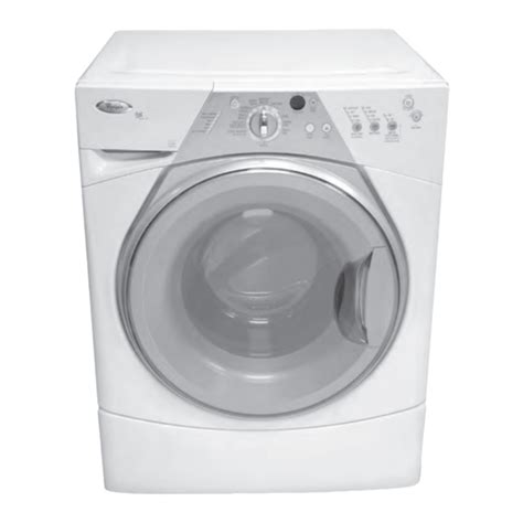 WHIRLPOOL DUET SPORT WFW8300SW INSTRUCTION MANUAL Pdf Download | ManualsLib