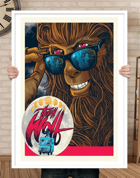 Teen Wolf Poster Movie Poster Art Home Decor Bedroom Poster - Etsy